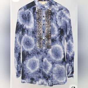 Michael Kors  Cotton, Lightweight, Wood Circle Accents. Great For Vacation!